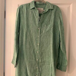 Frank m& Eileen Classic Italian linen dress
